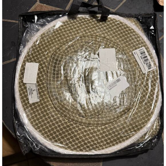 Beekeeping Unisex Outfit with Ventilated Jacket and round veil Khaki Large NWT - Picture 3 of 4